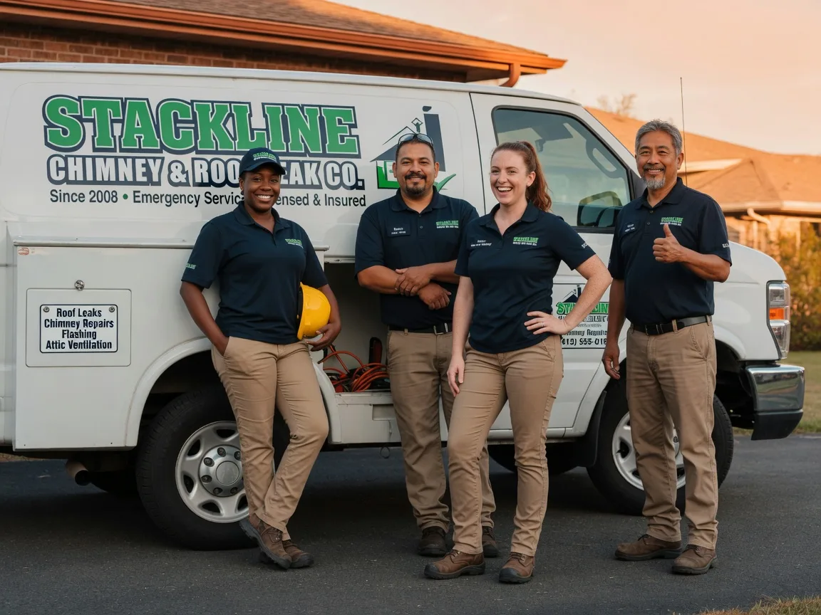 Chimney flashing repair company in Garner, AR